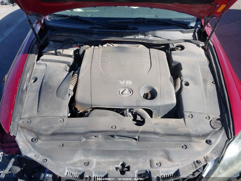 2012 Lexus Is 250 VIN: JTHBF5C21C5174117 Lot: 43965217