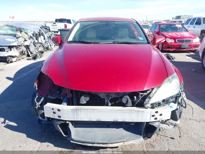 2012 Lexus Is 250 VIN: JTHBF5C21C5174117 Lot: 43965217
