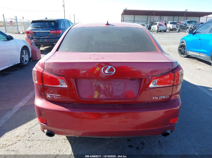 2012 Lexus Is 250 VIN: JTHBF5C21C5174117 Lot: 43965217