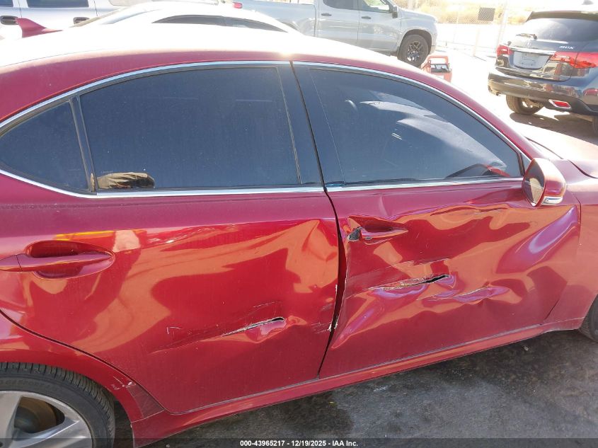 2012 Lexus Is 250 VIN: JTHBF5C21C5174117 Lot: 43965217