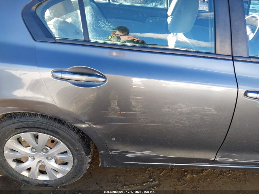 2012 Honda Civic Lx VIN: 19XFB2F5XCE094161 Lot: 43965226