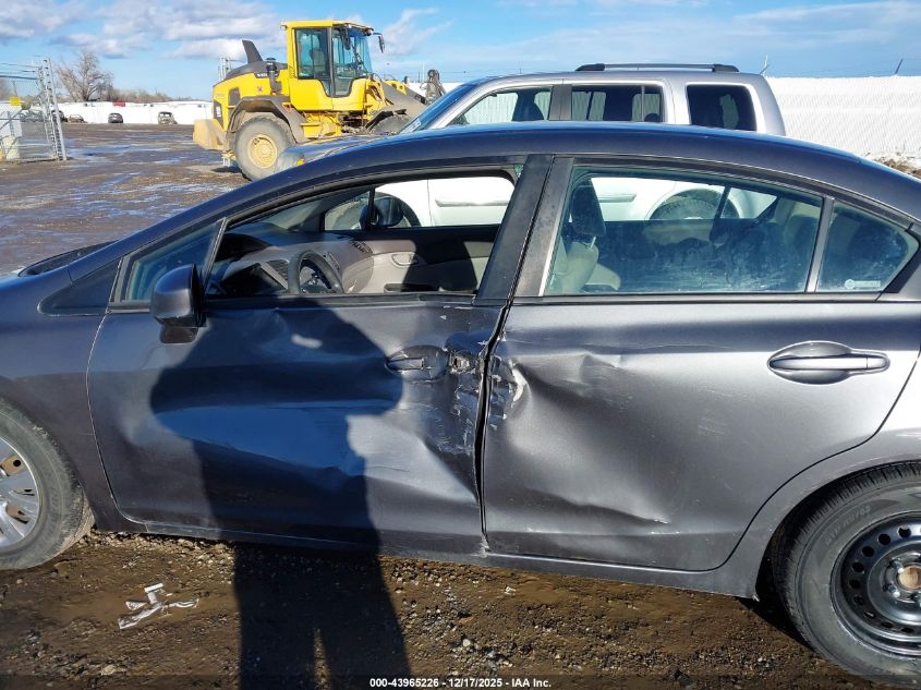 2012 Honda Civic Lx VIN: 19XFB2F5XCE094161 Lot: 43965226