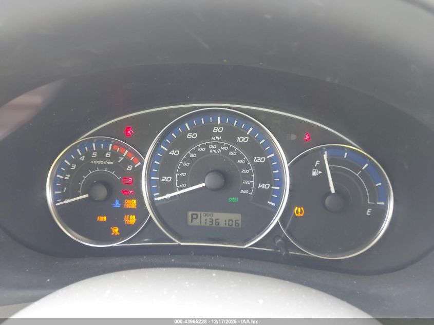 2010 Subaru Forester 2.5X VIN: JF2SH6BC7AH908607 Lot: 43965228