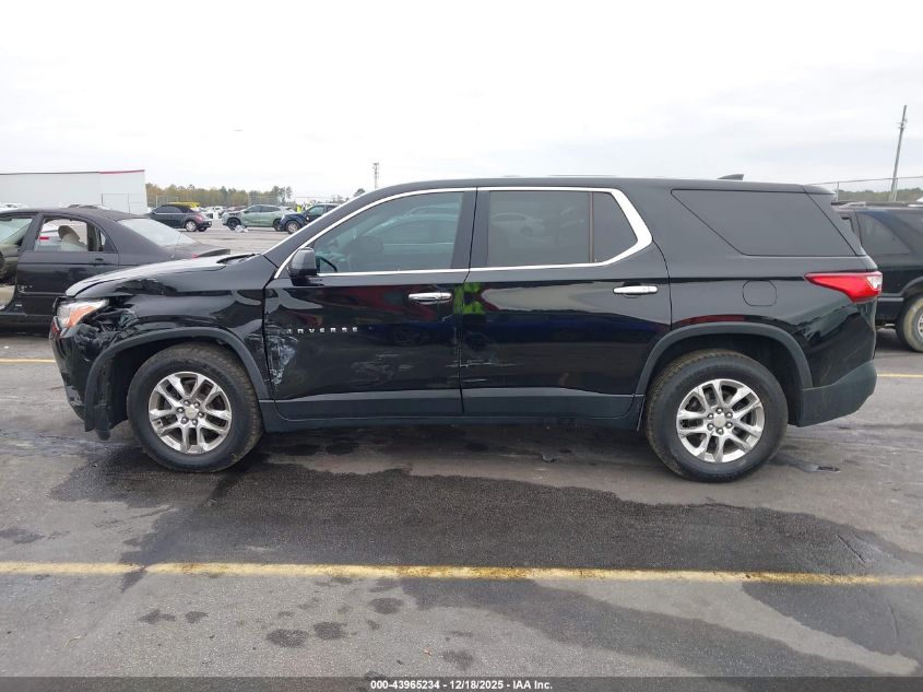 2018 Chevrolet Traverse Ls VIN: 1GNERFKW9JJ270069 Lot: 43965234