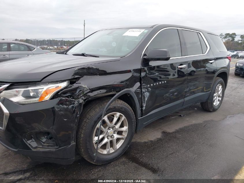 2018 Chevrolet Traverse Ls VIN: 1GNERFKW9JJ270069 Lot: 43965234