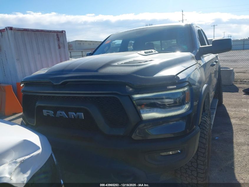 2019 Ram 1500 Rebel 4X4 6'4 Box VIN: 1C6RRFEG2KN841613 Lot: 43965253
