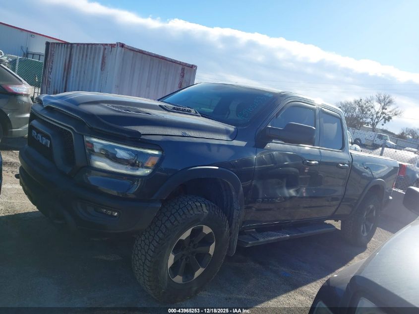 2019 Ram 1500 Rebel 4X4 6'4 Box VIN: 1C6RRFEG2KN841613 Lot: 43965253