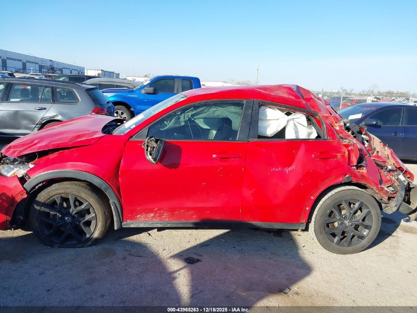 2024 Honda Hr-V 2Wd Sport W/O Bsi/Sport VIN: 3CZRZ1H51RM700472 Lot: 43965263