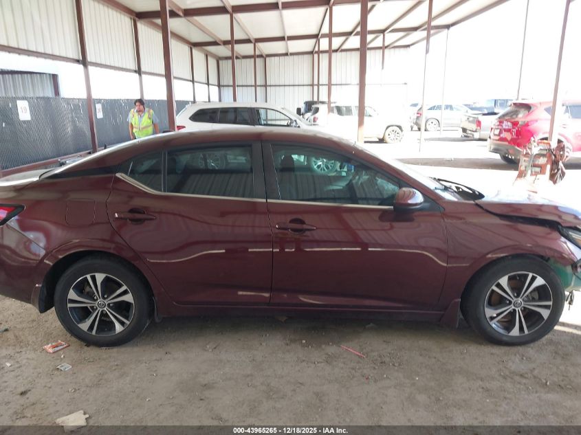 2022 Nissan Sentra Sv Xtronic Cvt VIN: 3N1AB8CV9NY230981 Lot: 43965265