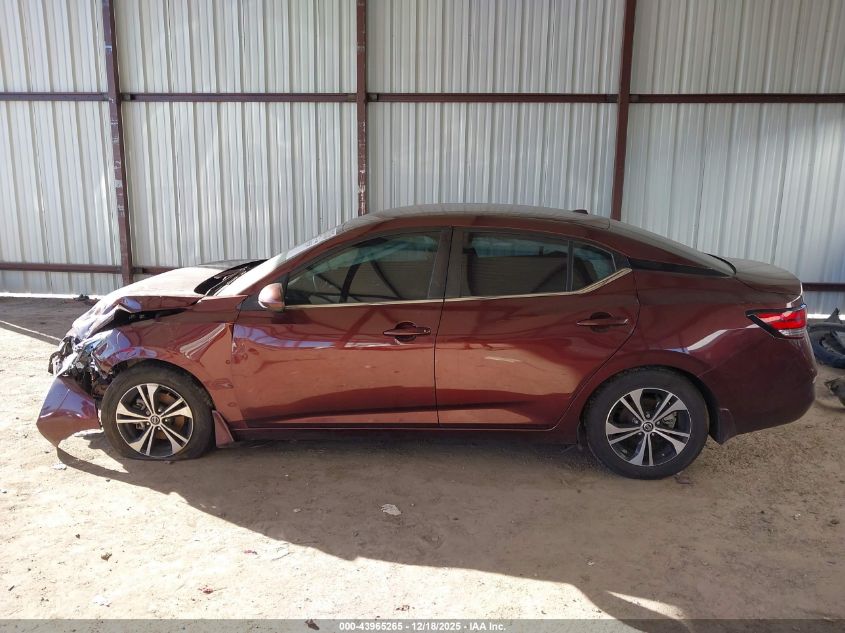 2022 Nissan Sentra Sv Xtronic Cvt VIN: 3N1AB8CV9NY230981 Lot: 43965265