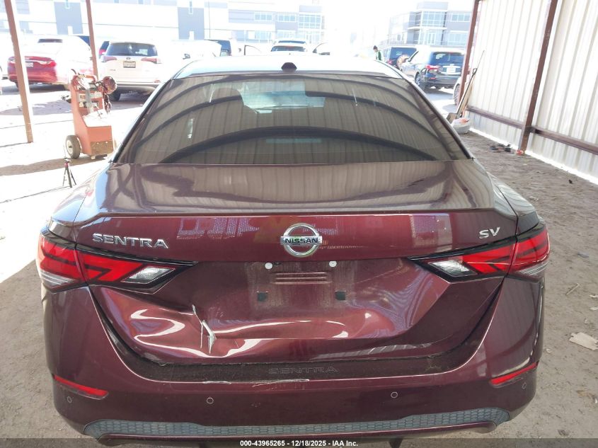 2022 Nissan Sentra Sv Xtronic Cvt VIN: 3N1AB8CV9NY230981 Lot: 43965265