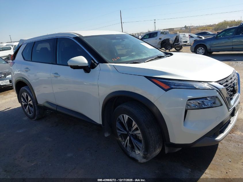 2021 Nissan Rogue Sv Fwd VIN: JN8AT3BA7MW022619 Lot: 43965272