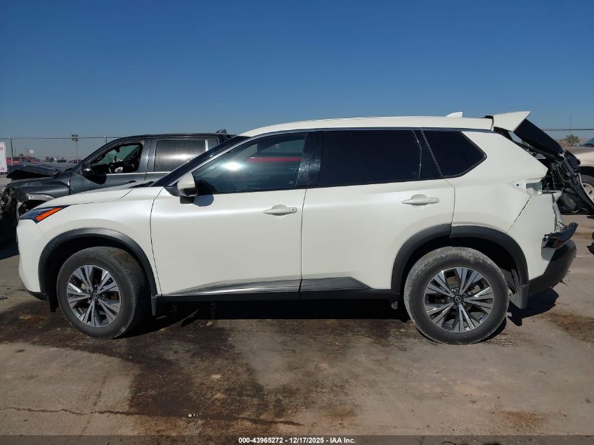 2021 Nissan Rogue Sv Fwd VIN: JN8AT3BA7MW022619 Lot: 43965272