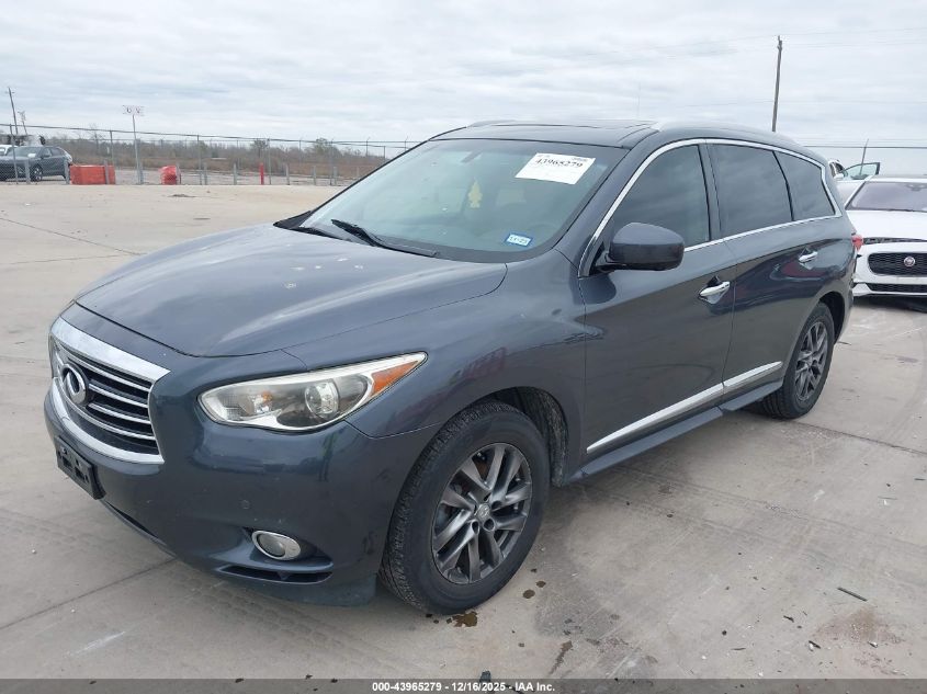 2013 Infiniti Jx35 VIN: 5N1AL0MM4DC325842 Lot: 43965279