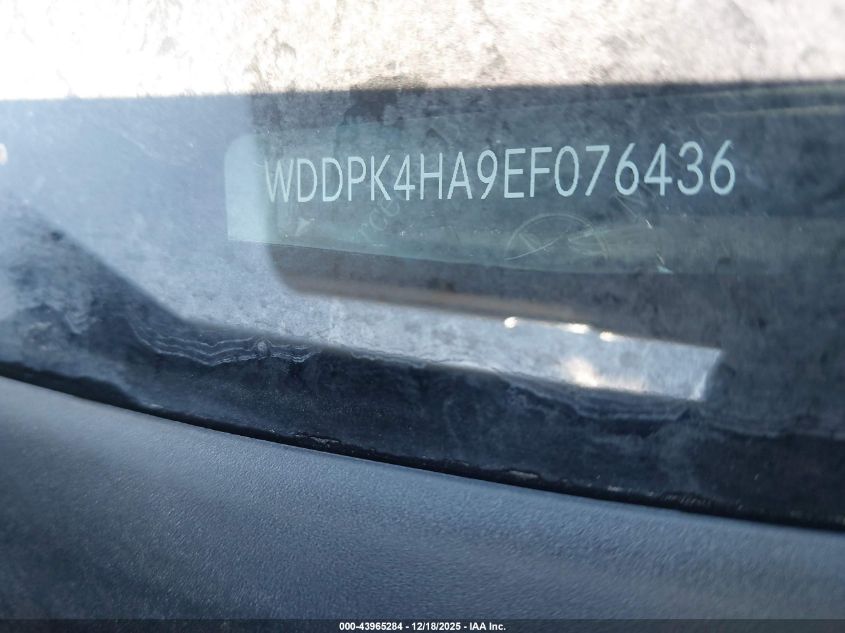 2014 Mercedes-Benz Slk 250 VIN: WDDPK4HA9EF076436 Lot: 43965284