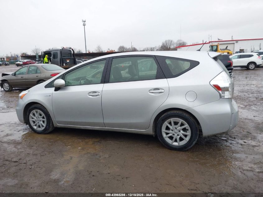 2014 Toyota Prius V Two VIN: JTDZN3EU4EJ007072 Lot: 43965286