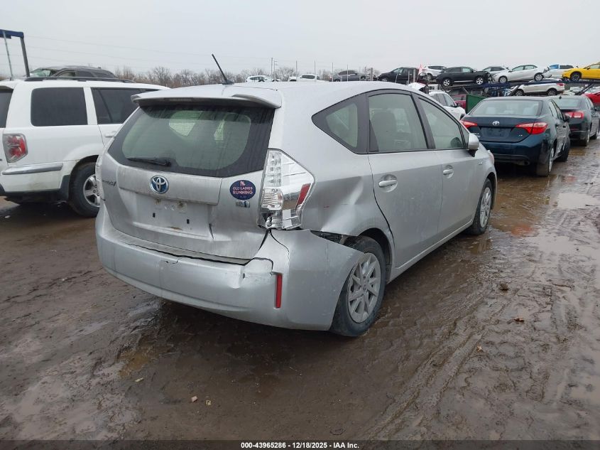 2014 Toyota Prius V Two VIN: JTDZN3EU4EJ007072 Lot: 43965286