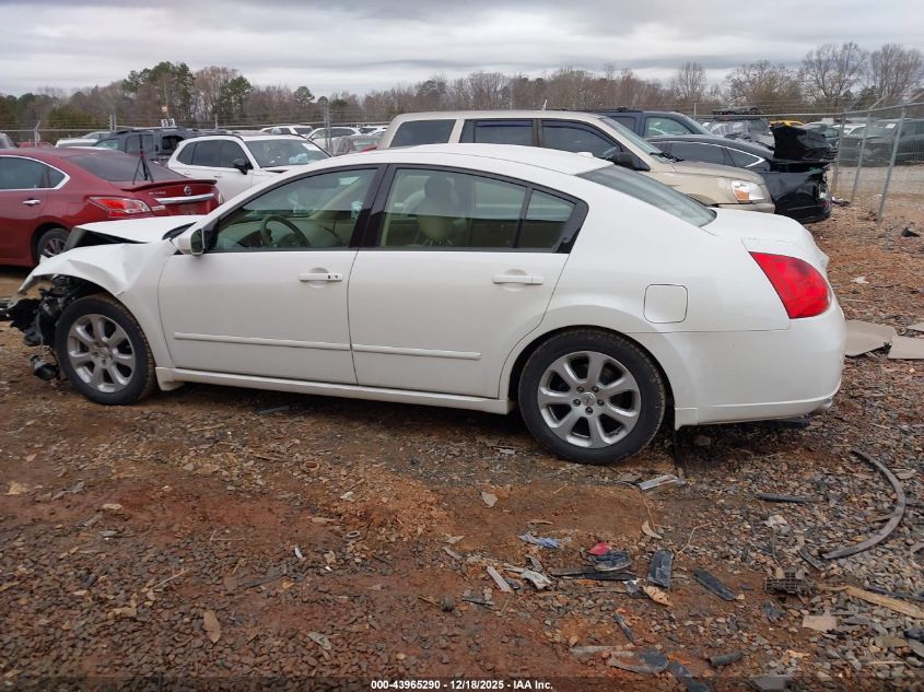 2008 Nissan Maxima 3.5 Sl VIN: 1N4BA41E08C826712 Lot: 43965290