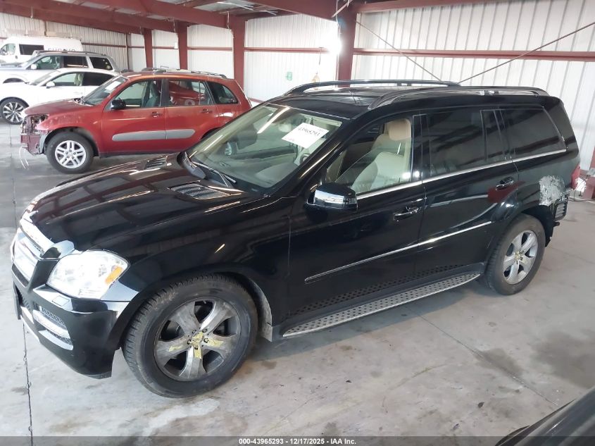 2012 Mercedes-Benz Gl 450 4Matic VIN: 4JGBF7BE7CA764852 Lot: 43965293