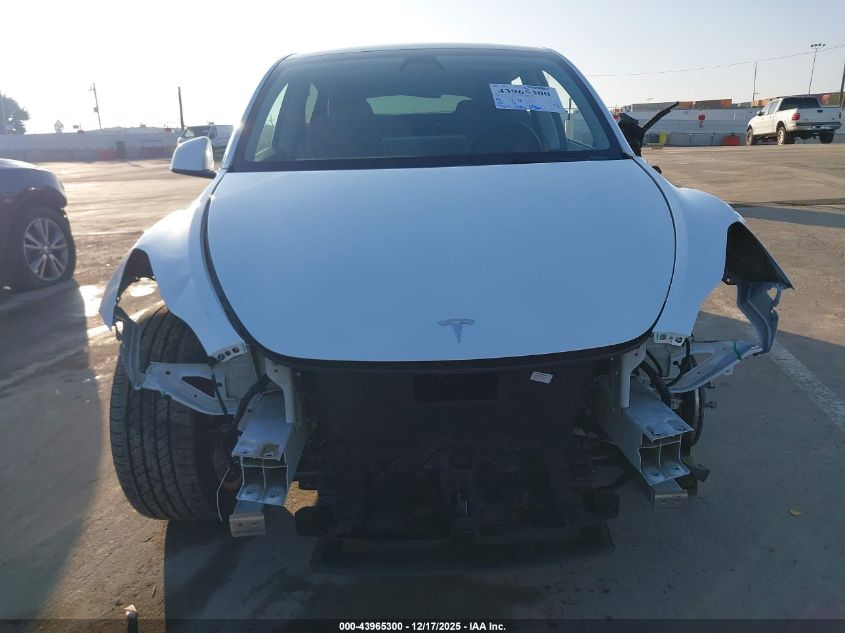 2023 Tesla Model Y Awd/Long Range Dual Motor All-Wheel Drive VIN: 7SAYGDEE2PA123417 Lot: 43965300