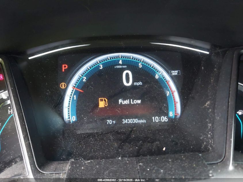 2018 Honda Civic Ex VIN: SHHFK7H51JU235750 Lot: 43965302