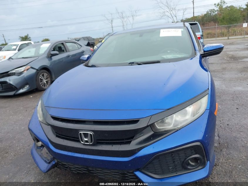 2018 Honda Civic Ex VIN: SHHFK7H51JU235750 Lot: 43965302