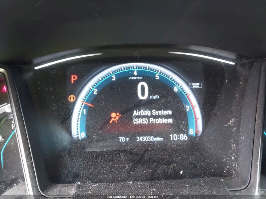 2018 Honda Civic Ex VIN: SHHFK7H51JU235750 Lot: 43965302