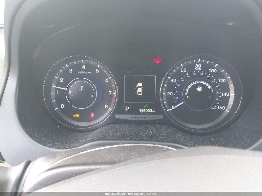 2015 Hyundai Azera VIN: KMHFG4JG8FA466699 Lot: 43965303