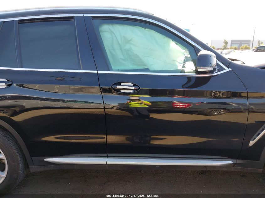 2020 BMW X3 Sdrive30I VIN: 5UXTY3C08LLE55282 Lot: 43965310