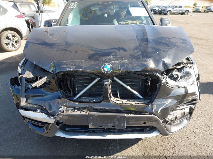 2020 BMW X3 Sdrive30I VIN: 5UXTY3C08LLE55282 Lot: 43965310