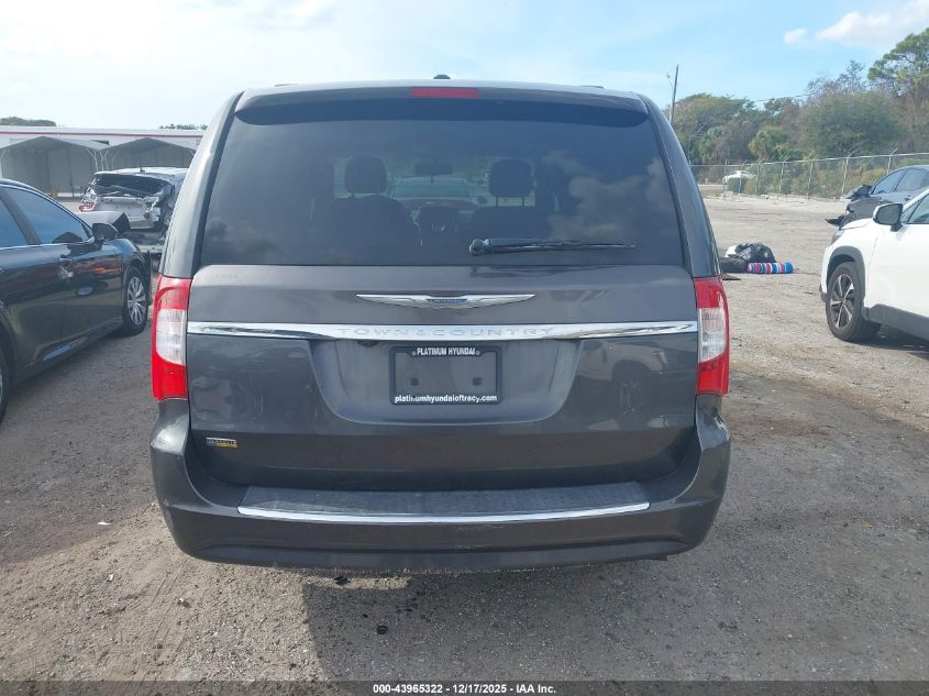 2016 Chrysler Town & Country Touring VIN: 2C4RC1BG0GR245301 Lot: 43965322