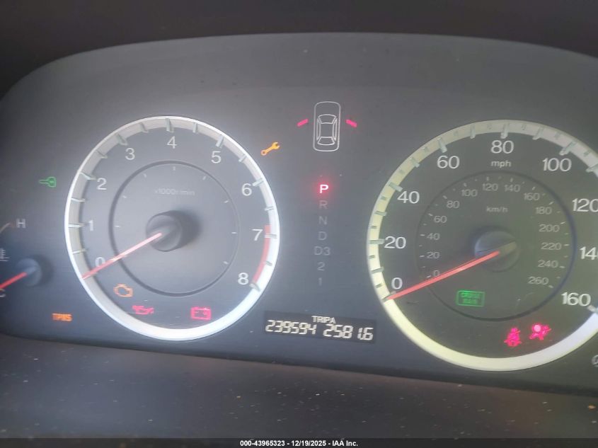 2010 Honda Accord 3.5 Ex-L VIN: 1HGCS2B86AA008624 Lot: 43965323