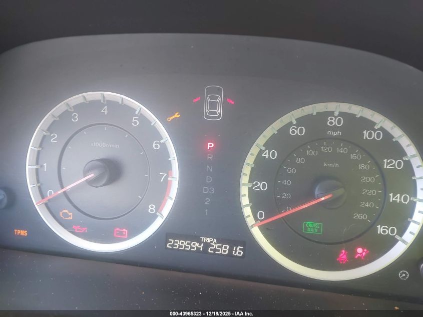 2010 Honda Accord 3.5 Ex-L VIN: 1HGCS2B86AA008624 Lot: 43965323