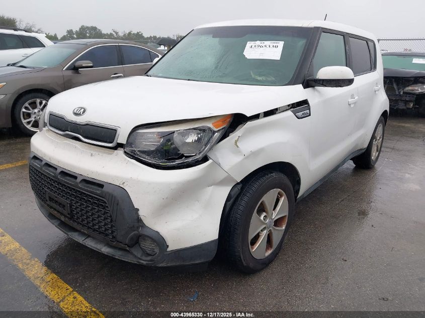 2016 Kia Soul VIN: KNDJN2A29G7319416 Lot: 43965330