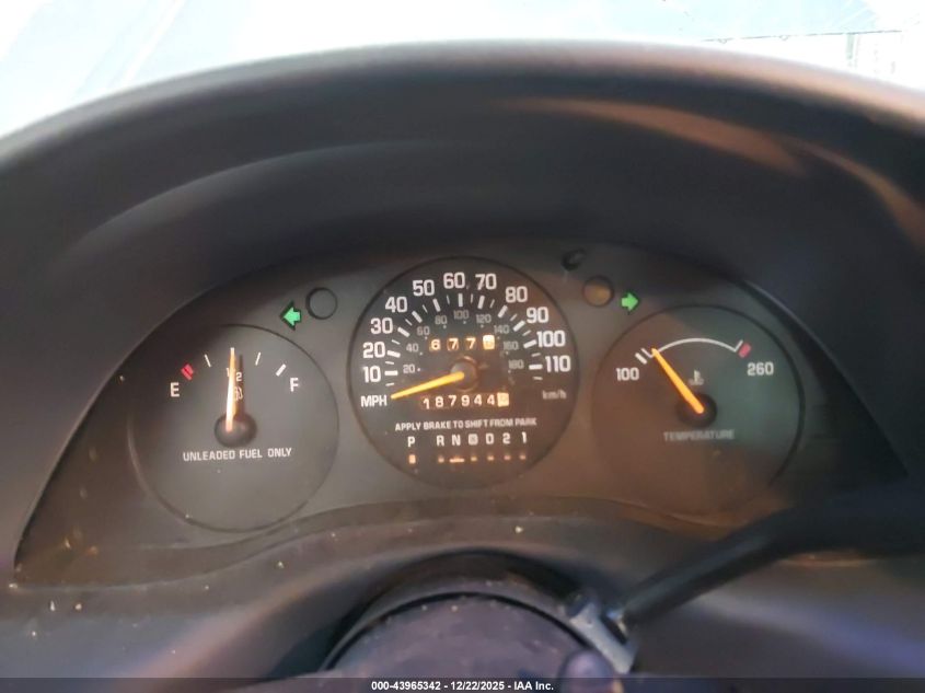 1998 Chevrolet Lumina VIN: 2G1WL52M4W1118542 Lot: 43965342