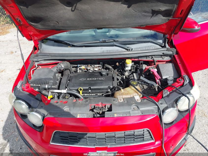 2013 Chevrolet Sonic Lt Auto VIN: 1G1JC6SG8D4230711 Lot: 43965343