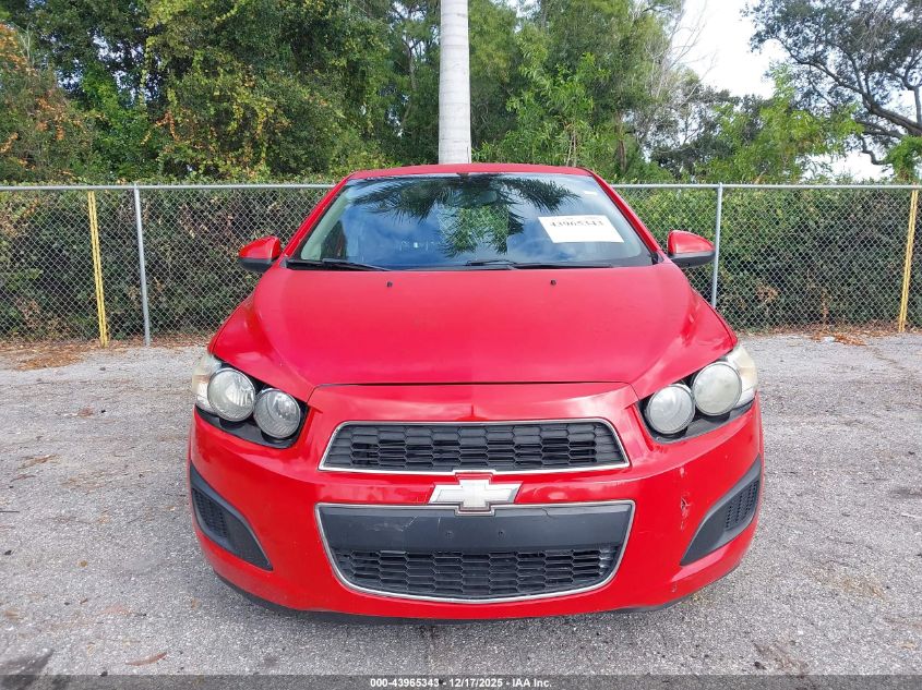 2013 Chevrolet Sonic Lt Auto VIN: 1G1JC6SG8D4230711 Lot: 43965343