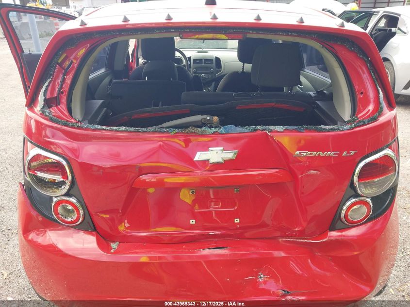 2013 Chevrolet Sonic Lt Auto VIN: 1G1JC6SG8D4230711 Lot: 43965343