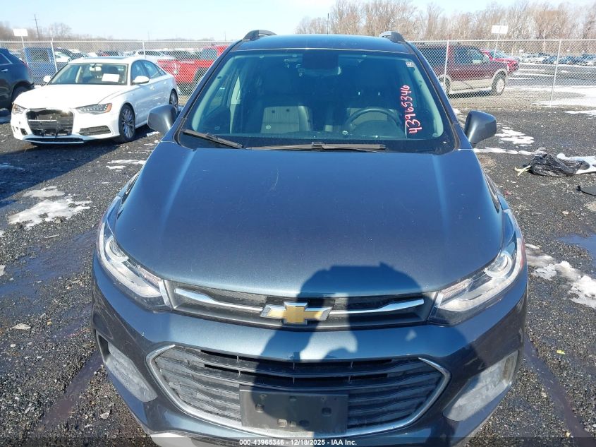 2022 Chevrolet Trax Awd Lt VIN: KL7CJPSM7NB561517 Lot: 43965346