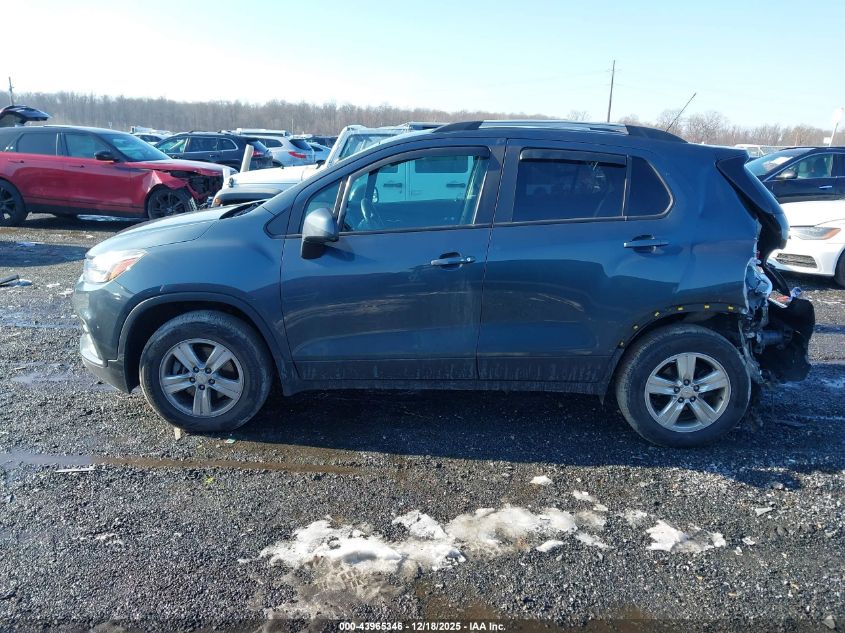 2022 Chevrolet Trax Awd Lt VIN: KL7CJPSM7NB561517 Lot: 43965346