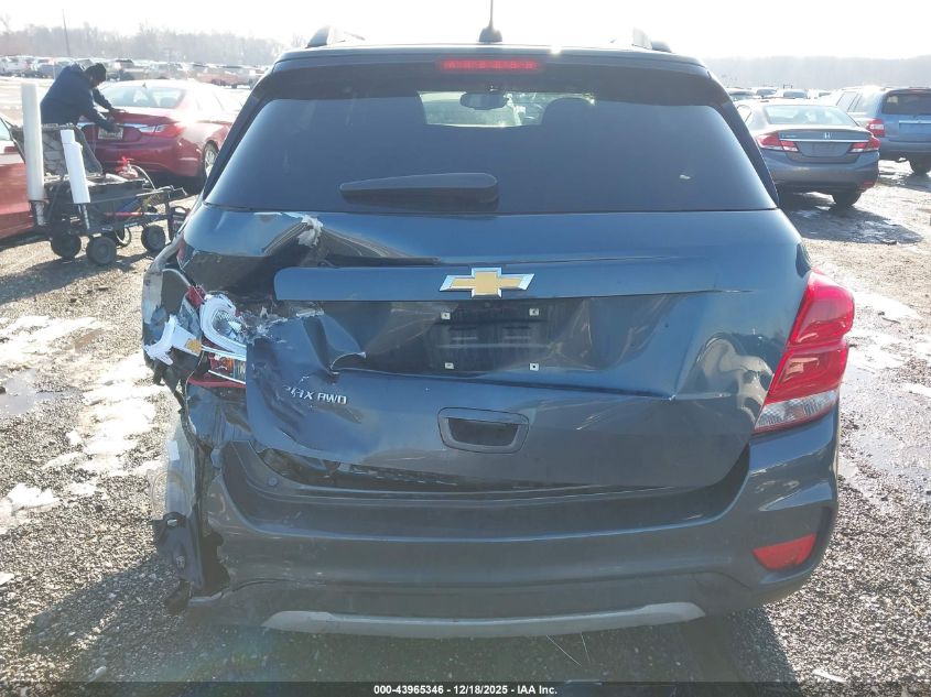 2022 Chevrolet Trax Awd Lt VIN: KL7CJPSM7NB561517 Lot: 43965346