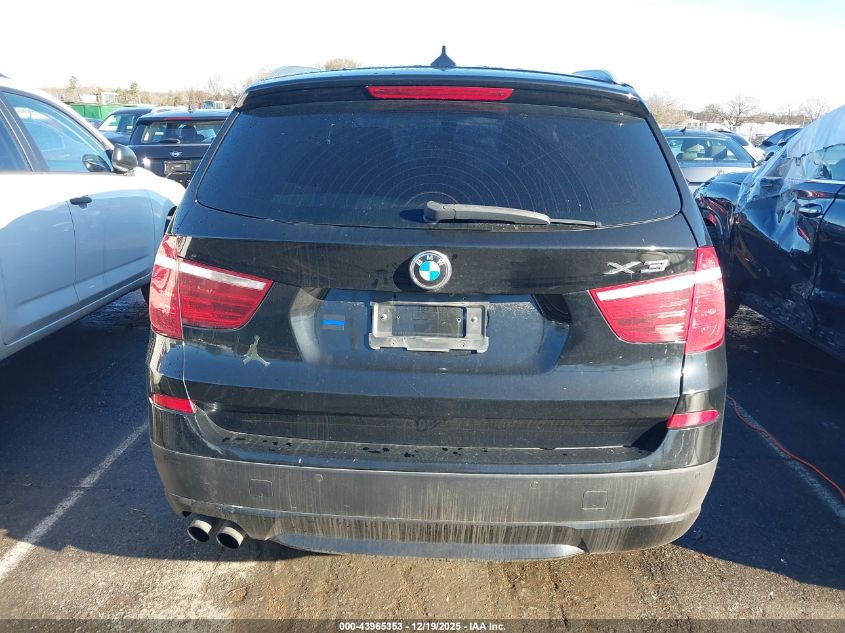 2011 BMW X3 xDrive28I VIN: 5UXWX5C58BL711665 Lot: 43965353