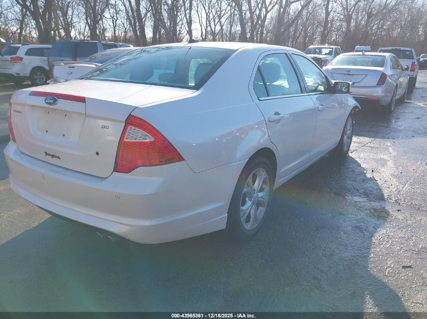 2012 Ford Fusion Se VIN: 3FAHP0HA1CR246917 Lot: 43965361