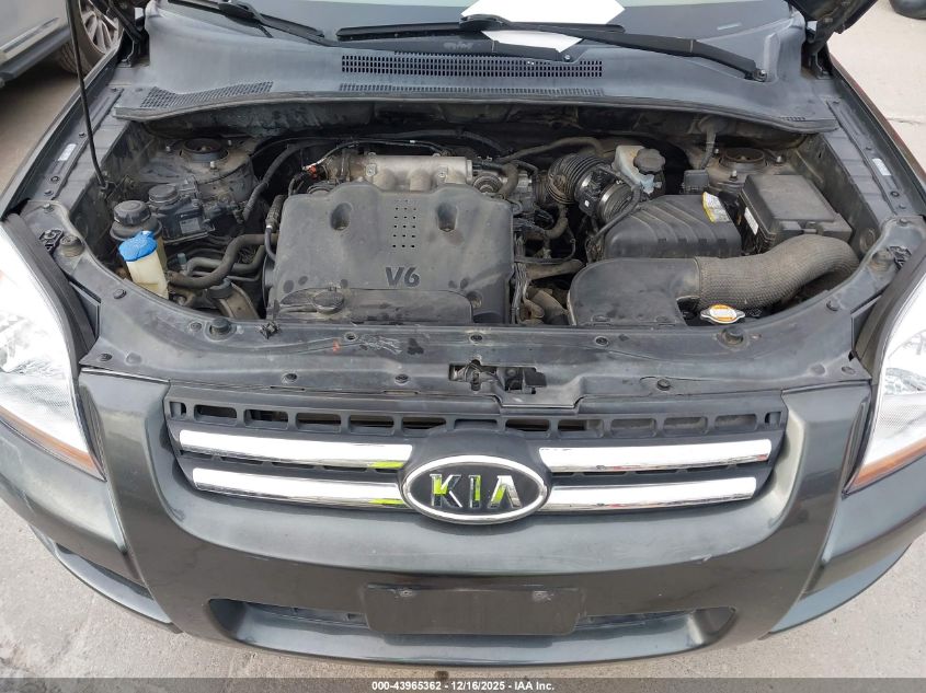 2008 Kia Sportage Lx V6 VIN: KNDJF723487492828 Lot: 43965362