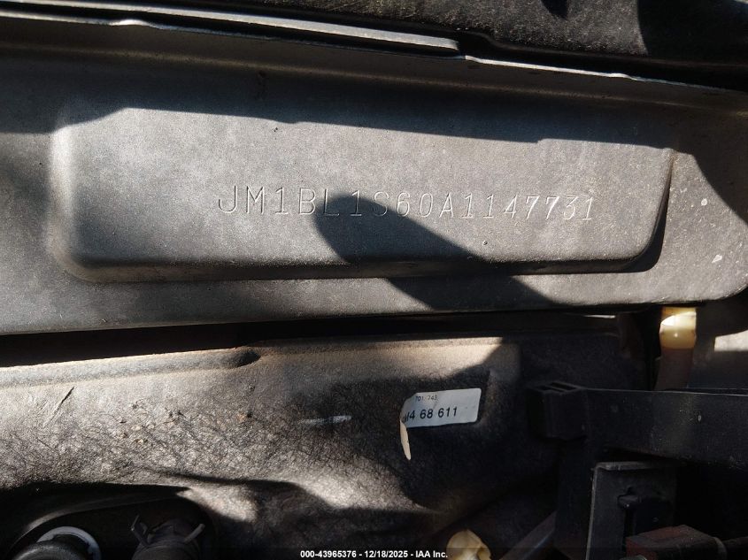 2010 Mazda Mazda3 S Grand Touring VIN: JM1BL1S60A1147731 Lot: 43965376