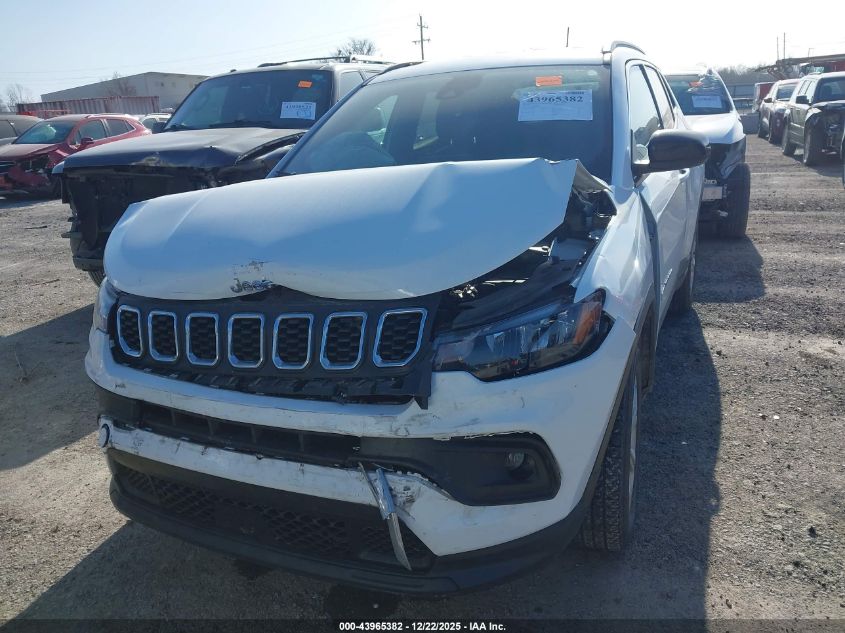 2025 Jeep Compass Latitude 4X4 VIN: 3C4NJDBN9ST505575 Lot: 43965382