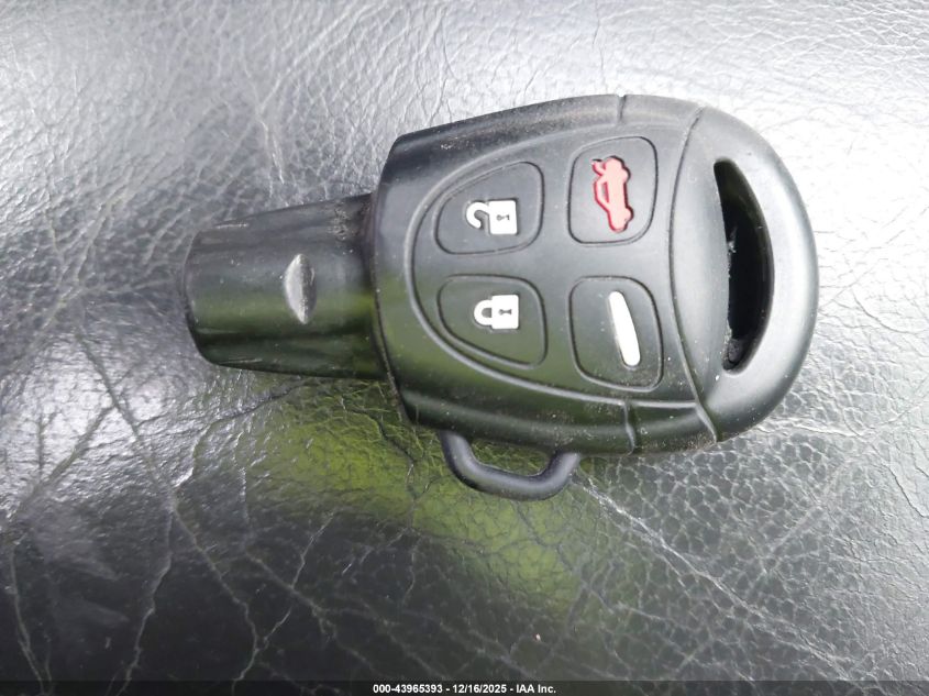 2011 Saab 9-3 Turbo4 VIN: YS3FA4MY8B1309705 Lot: 43965393