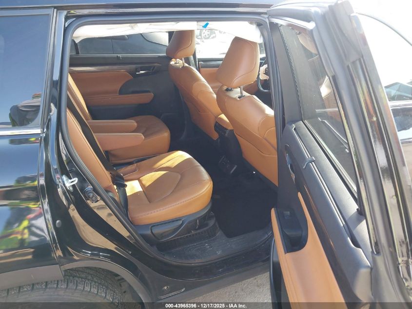 2023 Toyota Highlander Hybrid Platinum VIN: 5TDFARAH4PS017410 Lot: 43965396