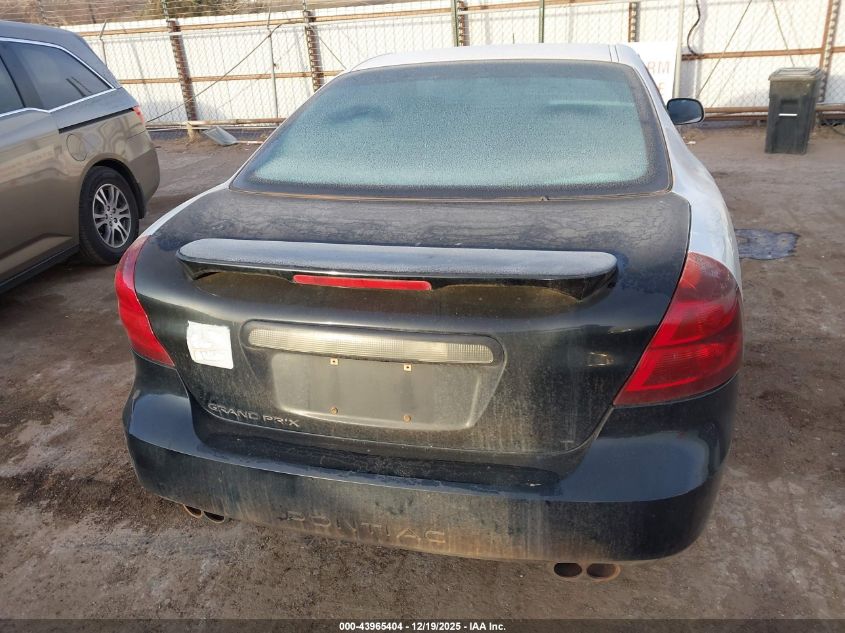 2005 Pontiac Grand Prix Gt VIN: 2G2WS522451336055 Lot: 43965404