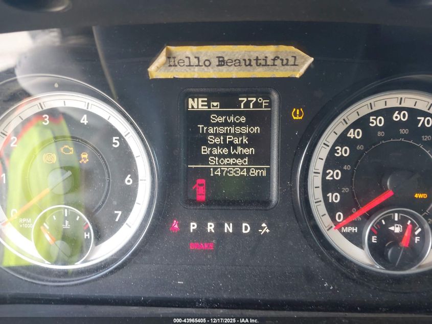 2014 Ram 1500 Big Horn VIN: 1C6RR7GTXES421877 Lot: 43965405